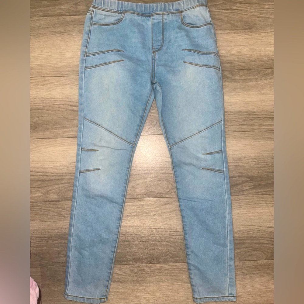 Hudson Jeans were the perfect fit but their straight leg.